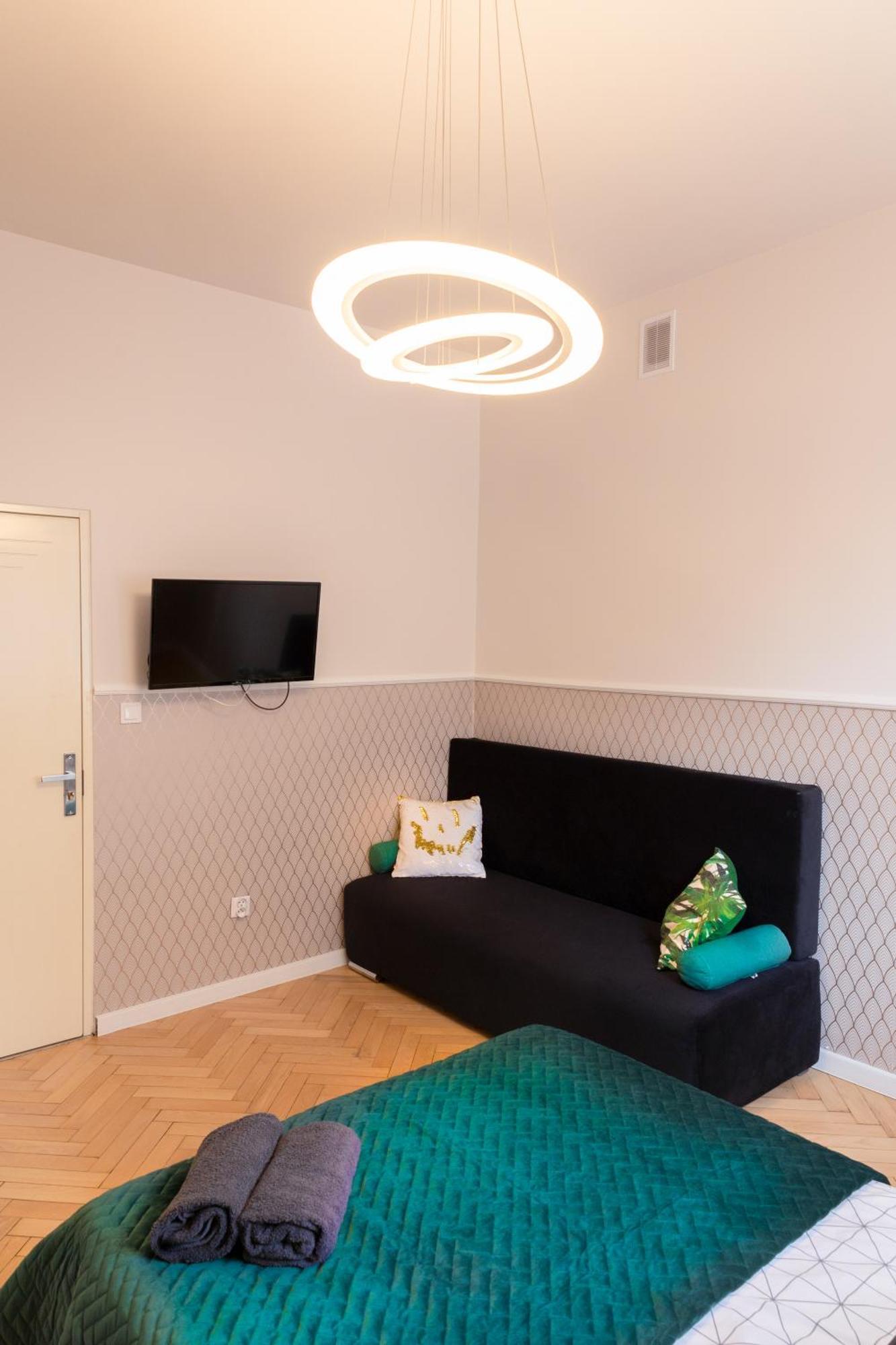Clicktheflat Aleje Jerozolimskie Center Apart Rooms Варшава Номер фото